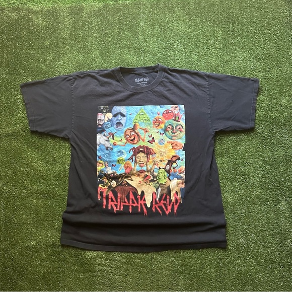 Trippie Redd Life’s a Tripp Graphic Multicolored Music Rap Tee - Picture 1 of 7